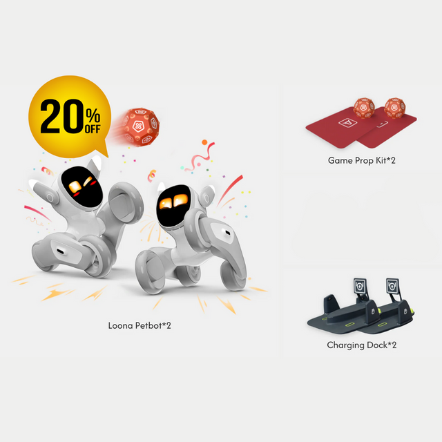 Loona Petbot Including Charging Dock