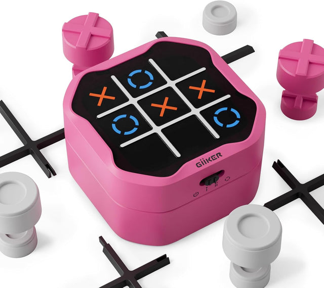GiiKER Infinite Tic - Tac - Toe Bolt - pink - Smarter Objects