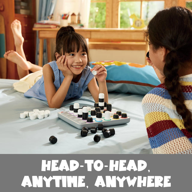 Competitive head-to-head multiplayer mode on the GiiKER Smart Four electronic game.