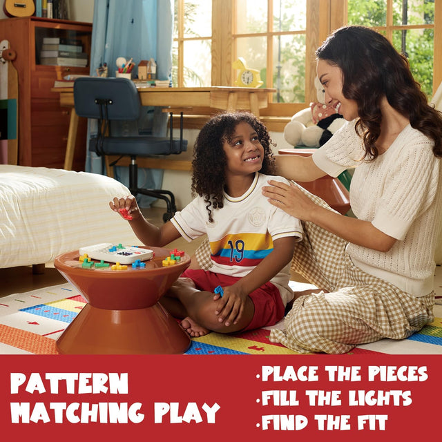 Developing pattern matching and spatial imagination skills with GiiKER Super Blocks.