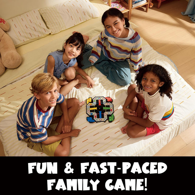Fast-paced family game night featuring the GiiKER Super Ludo smart board game.