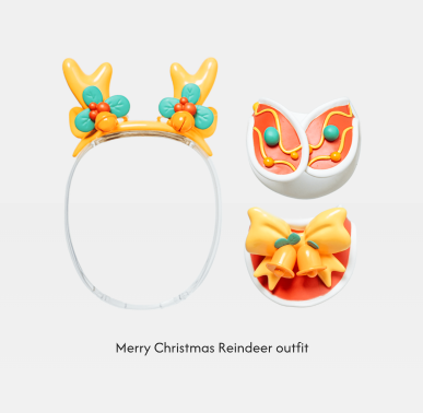 Loona Merry Christmas Reindeer Outfit Set