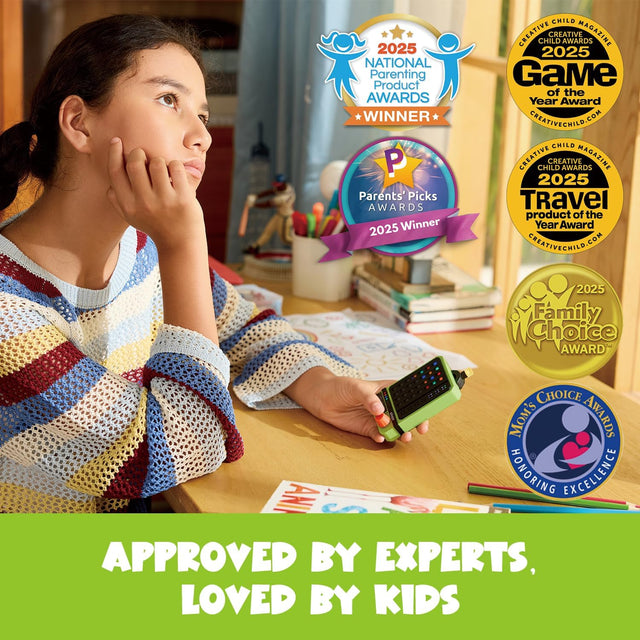 Expert-approved brain training game GiiKER Super Decoder helping kids develop critical thinking