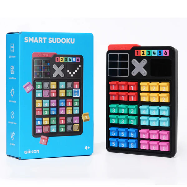GiiKER Play Anywhere Bundle – 5 Smart Travel-Friendly Toys for Kids 3+ | Focus, Logic & Screen-Free Fun On-the-Go