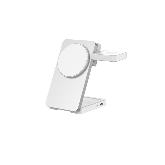 FIKLIK 3-in-1 Magnetic Wireless Charging Station – Qi2 Certified + MagSafe