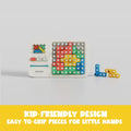 Ergonomic and kid-friendly design of the GiiKER Super Blocks electronic puzzle