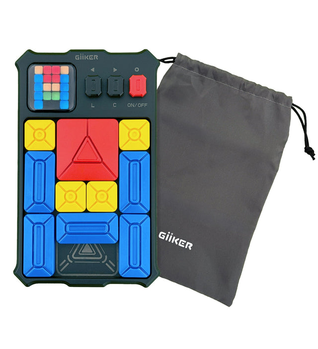 GiiKER Super Slide Puzzle Games With Travel Bag - Smarter Objects