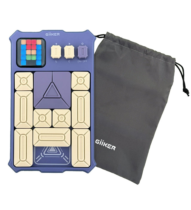 GiiKER Super Slide Puzzle Games With Travel Bag - Smarter Objects